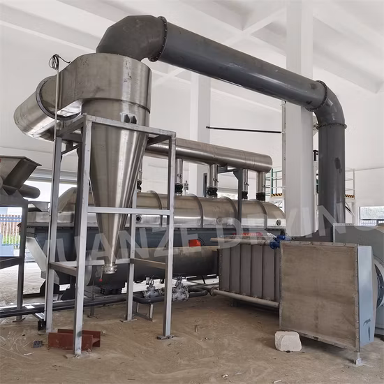 Essiccatore a letto fluido nell'industria alimentare