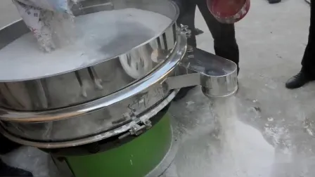 Macchina per setacciatura vibratore per polvere di farina di malto d'orzo per processo di setacciatura degli alimenti